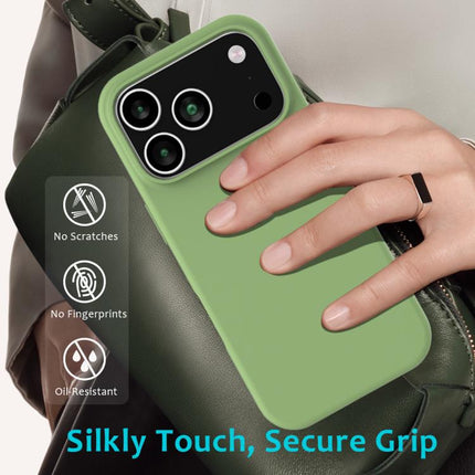 Solid Color Silicone Phone Case, For iPhone 17 Pro, For iPhone 17