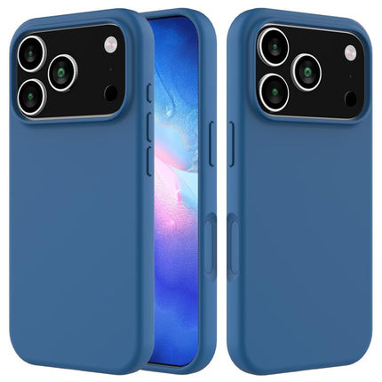 Solid Color Silicone Phone Case, For iPhone 17 Pro, For iPhone 17