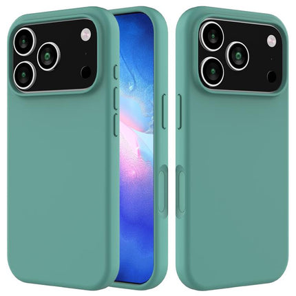 Solid Color Silicone Phone Case, For iPhone 17 Pro, For iPhone 17