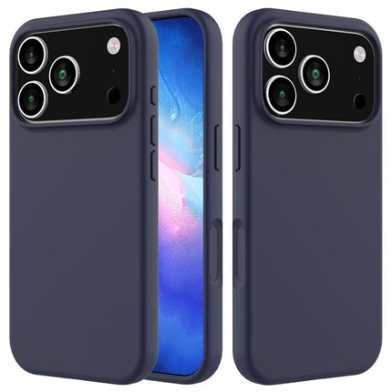 Solid Color Silicone Phone Case, For iPhone 17 Pro, For iPhone 17