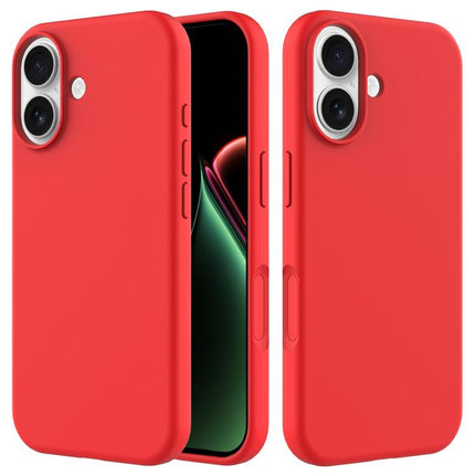Solid Color Silicone Phone Case, For iPhone 17 Pro, For iPhone 17