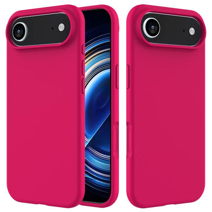 Solid Color Silicone Phone Case, For iPhone Air, For iPhone 16 Pro Max