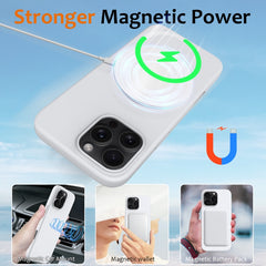 Shockproof Silicone Magsafe Phone Case, For iPhone 16 Pro, For iPhone 16 Plus