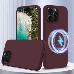 Shockproof Silicone Magsafe Phone Case, For iPhone 16 Pro, For iPhone 16 Plus