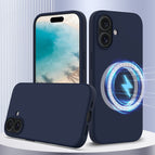 For iPhone 16 / Navy Blue