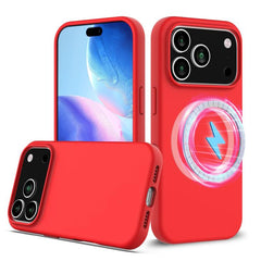 Shockproof Silicone Magsafe Phone Case, For iPhone 17 Pro Max, For iPhone 17 Pro