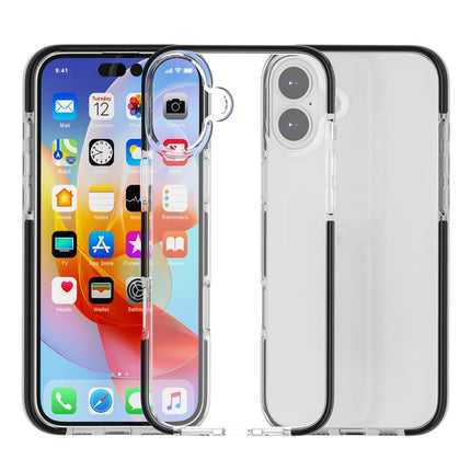 Two-color Shockproof High Transparency TPU Phone Case, For iPhone 17 Pro Max, For iPhone 17 Pro, For iPhone 17, For iPhone Air, For iPhone 16 Pro Max, For iPhone 16 Pro, For iPhone 16 Plus, For iPhone 16