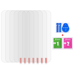 50pcs 0.26mm 9H 2.5D High Aluminum Tempered Glass Film, For iPhone 15 Plus / 15 Pro Max, For iPhone 15 / 15 Pro