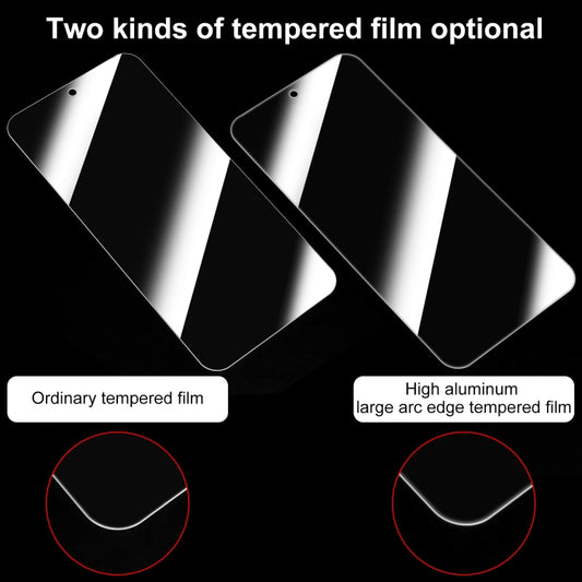 50pcs 0.26mm 9H 2.5D High Aluminum Tempered Glass Film, For iPhone 14 Plus, For iPhone 15 Plus / 15 Pro Max, For iPhone 14, For iPhone 15 / 15 Pro, For iPhone 14 Pro, For iPhone 14 Pro Max, For iPhone 13 Pro Max, For iPhone 13 / 13 Pro, For iPhone 13 mini