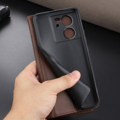 AZNS Magnetic Calf Texture Flip Leather Phone Case