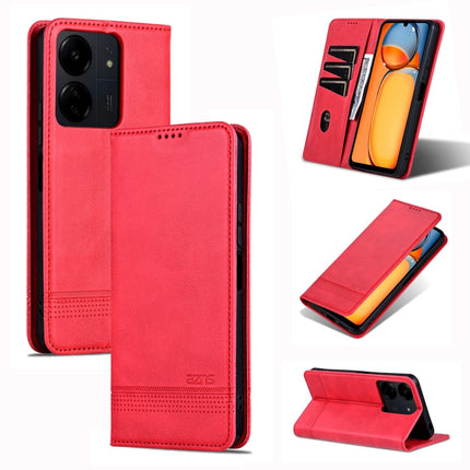 AZNS Magnetic Calf Texture Flip Leather Phone Case