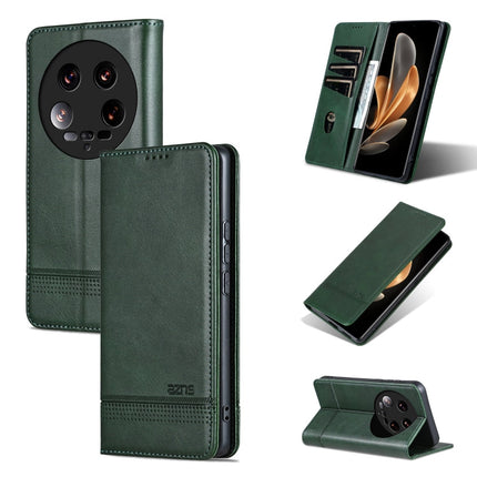 AZNS Magnetic Calf Texture Flip Leather Phone Case