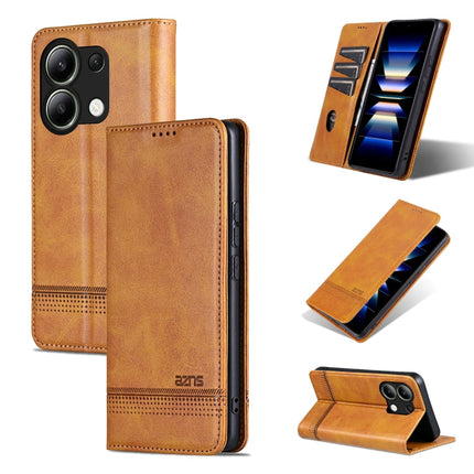 AZNS Magnetic Calf Texture Flip Leather Phone Case