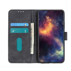 KHAZNEH Retro Texture Leather Phone Case, For iPhone 15