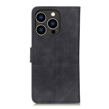 KHAZNEH Retro Texture Leather Phone Case, For iPhone 16 Pro, For iPhone 16 Plus, For iPhone 16, For iPhone 15 Pro Max, For iPhone 15 Pro, For iPhone 15 Plus
