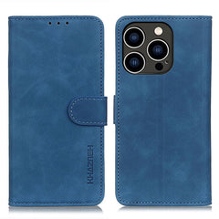KHAZNEH Retro Texture Leather Phone Case, For iPhone 16 Pro Max, For iPhone 16 Pro, For iPhone 16 Plus, For iPhone 16, iPhone 16e, For iPhone 15 Pro Max