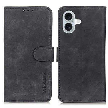 KHAZNEH Retro Texture Leather Phone Case, For iPhone 18 Pro / 17 Pro, For iPhone 18 Pro Max/17 Pro Max, For iPhone 16e / 17e, For iPhone 17, For iPhone Air, For iPhone 16 Pro Max