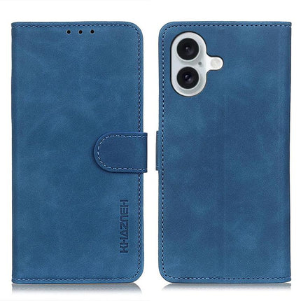 KHAZNEH Retro Texture Leather Phone Case, For iPhone 18 Pro / 17 Pro, For iPhone 18 Pro Max/17 Pro Max, For iPhone 16e / 17e, For iPhone 17, For iPhone Air, For iPhone 16 Pro Max