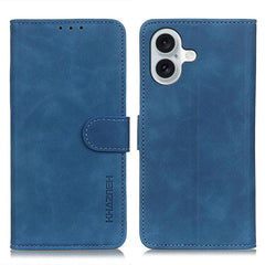 KHAZNEH Retro Texture Leather Phone Case, For iPhone 17 Pro Max, For iPhone 17 Pro, For iPhone 17, For iPhone 17 Air, iPhone 16e, For iPhone 16 Pro Max