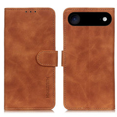KHAZNEH Retro Texture Leather Phone Case, For iPhone 17 Pro Max, For iPhone 17 Pro, For iPhone 17, For iPhone 17 Air, iPhone 16e, For iPhone 16 Pro Max