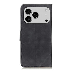 KHAZNEH Retro Texture Leather Phone Case, For iPhone 17 Pro Max, For iPhone 17 Pro, For iPhone 17, For iPhone 17 Air, iPhone 16e, For iPhone 16 Pro Max