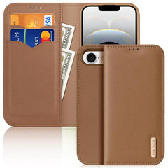 DUX DUCIS Hivo Series Cowhide + PU + TPU Flip Phone Case, For iPhone 17 Pro Max, For iPhone 17 Pro, For iPhone 17, For iPhone 17 Air, iPhone 16e, For iPhone 16 Pro Max, For iPhone 16 Pro, For iPhone 16, For iPhone 15 Pro Max, For iPhone 15 Pro���������...