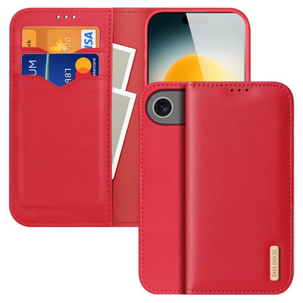 DUX DUCIS Hivo Series Cowhide + PU + TPU Flip Phone Case