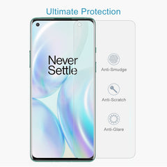Half-screen Transparent Tempered Glass Film, For OnePlus 8, For OnePlus 8 Pro (1 PC)
