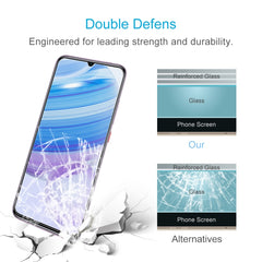 For Xiaomi Redmi 10X 4G Half-screen Transparent Tempered Glass Film