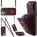 For iPhone 12 / 12 Pro / Wine Red