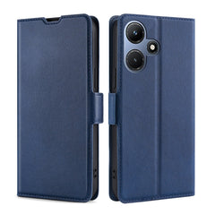 Ultra-thin Voltage Side Buckle Horizontal Flip Leather Phone Case