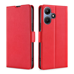 Ultra-thin Voltage Side Buckle Horizontal Flip Leather Phone Case