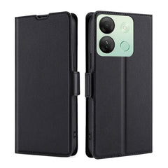 Ultra-thin Voltage Side Buckle Horizontal Flip Leather Phone Case