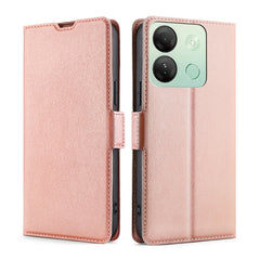 Ultra-thin Voltage Side Buckle Horizontal Flip Leather Phone Case