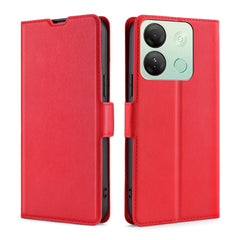Ultra-thin Voltage Side Buckle Horizontal Flip Leather Phone Case