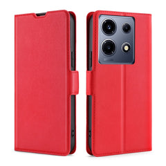 Ultra-thin Voltage Side Buckle Horizontal Flip Leather Phone Case