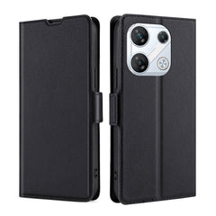 Ultra-thin Voltage Side Buckle Horizontal Flip Leather Phone Case