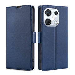 Ultra-thin Voltage Side Buckle Horizontal Flip Leather Phone Case