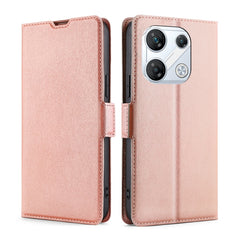 Ultra-thin Voltage Side Buckle Horizontal Flip Leather Phone Case