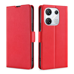Ultra-thin Voltage Side Buckle Horizontal Flip Leather Phone Case