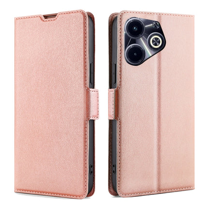 Ultra-thin Voltage Side Buckle Horizontal Flip Leather Phone Case, For Infinix Zero 40 4G, For Infinix Note 40 5G, For Infinix Note 40 Pro 4G, For Infinix Note 40 Pro 5G, For Infinix Note 40 4G, For Infinix Hot 40i