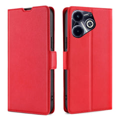 Ultra-thin Voltage Side Buckle Horizontal Flip Leather Phone Case