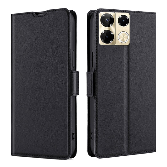 Ultra-thin Voltage Side Buckle Horizontal Flip Leather Phone Case