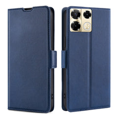 Ultra-thin Voltage Side Buckle Horizontal Flip Leather Phone Case