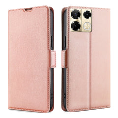 Ultra-thin Voltage Side Buckle Horizontal Flip Leather Phone Case