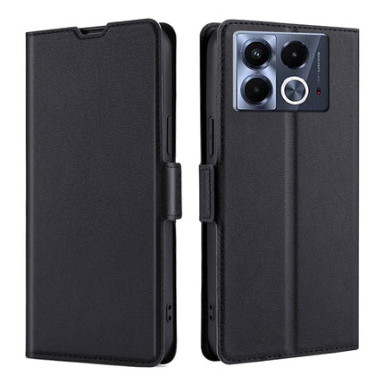 Ultra-thin Voltage Side Buckle Horizontal Flip Leather Phone Case, For Infinix Zero 40 4G, For Infinix Note 40 5G, For Infinix Note 40 Pro 4G, For Infinix Note 40 Pro 5G, For Infinix Note 40 4G, For Infinix Hot 40i