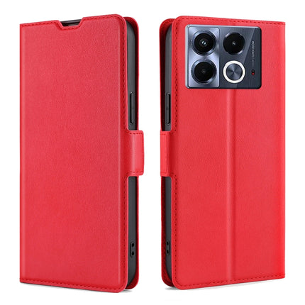 Ultra-thin Voltage Side Buckle Horizontal Flip Leather Phone Case, For Infinix Zero 40 4G, For Infinix Note 40 5G, For Infinix Note 40 Pro 4G, For Infinix Note 40 Pro 5G, For Infinix Note 40 4G, For Infinix Hot 40i