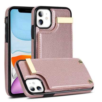 Metal Buckle Card Slots Phone Case, For iPhone 11, For iPhone 11 Pro, For iPhone XS Max, For iPhone 8 Plus / 7 Plus