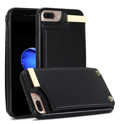 Metal Buckle Card Slots Phone Case, For iPhone 11, For iPhone 11 Pro, For iPhone XS Max, For iPhone 8 Plus / 7 Plus