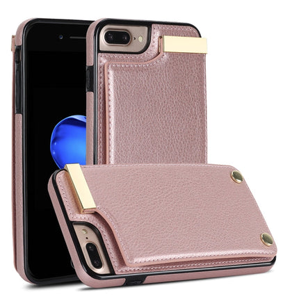 Metal Buckle Card Slots Phone Case, For iPhone 11, For iPhone 11 Pro, For iPhone XS Max, For iPhone 8 Plus / 7 Plus